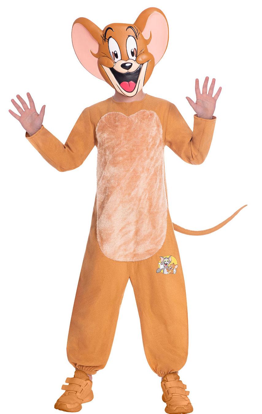Children's Jerry Mouse Fancy Dress Costume by Amscan in small, medium and large 9906659, 9906660 and 9906661 available here at Karnival Costumes online party shop