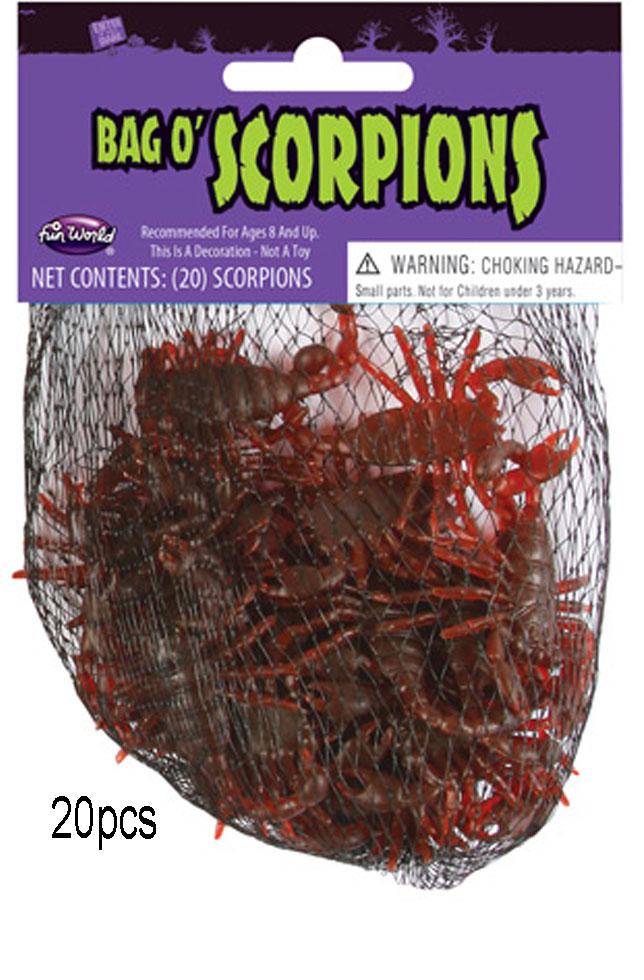 Bag of Scopions by Fun World 91467 available here at Karnival Costumes online party shop
