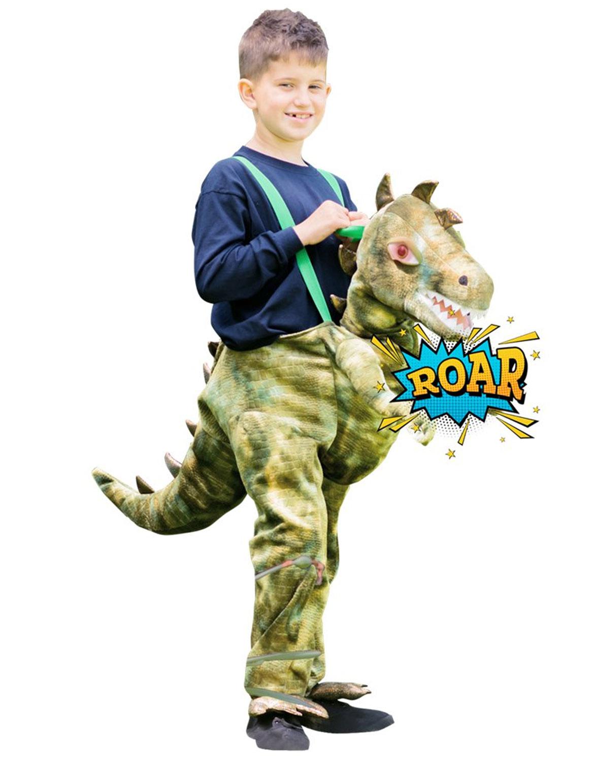 Deluxe Light & Sound Ride In Dinosaur by Amscan RD16-LS available here at Karnival Costumes online party shop