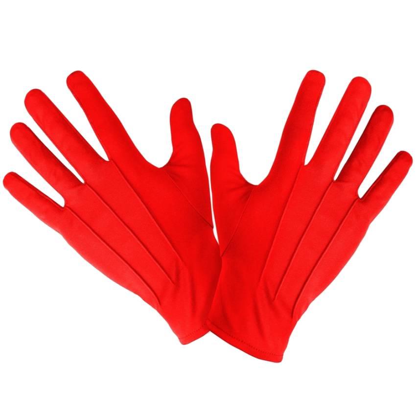 Men's Red Dress Gloves by Widmann 1461R available here at Karnival Costumes online party shop