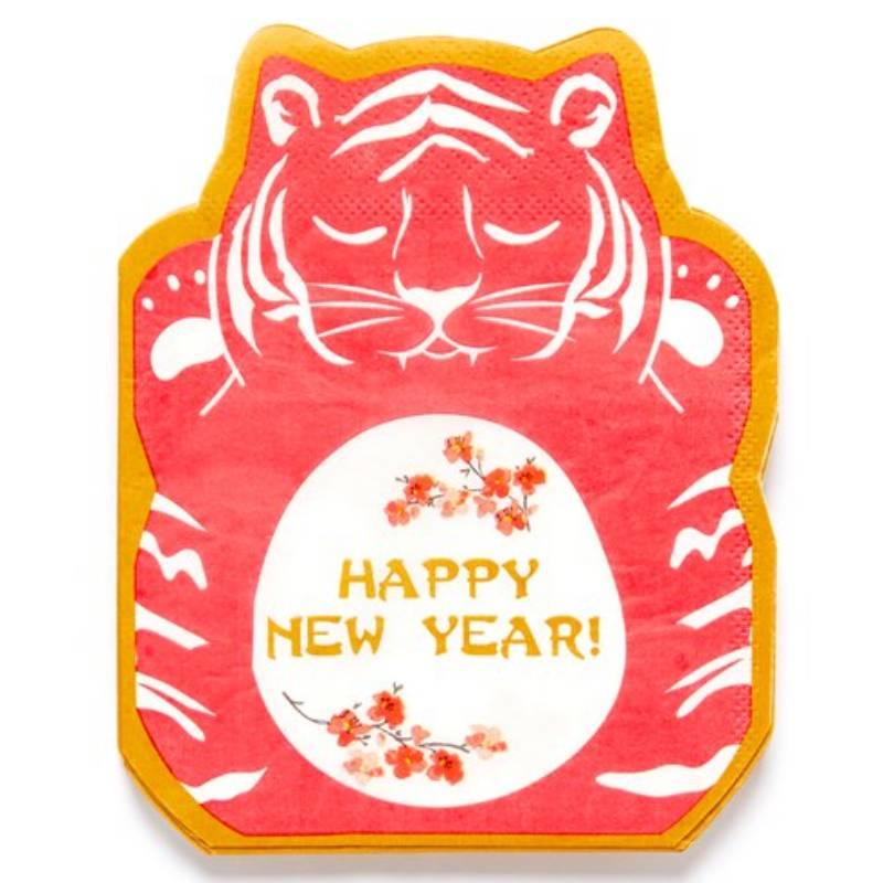 Chinese New Year Paper Napkins pack 18 by Talking Tables CNY-Nap available here at Karnival Costumes online party shop