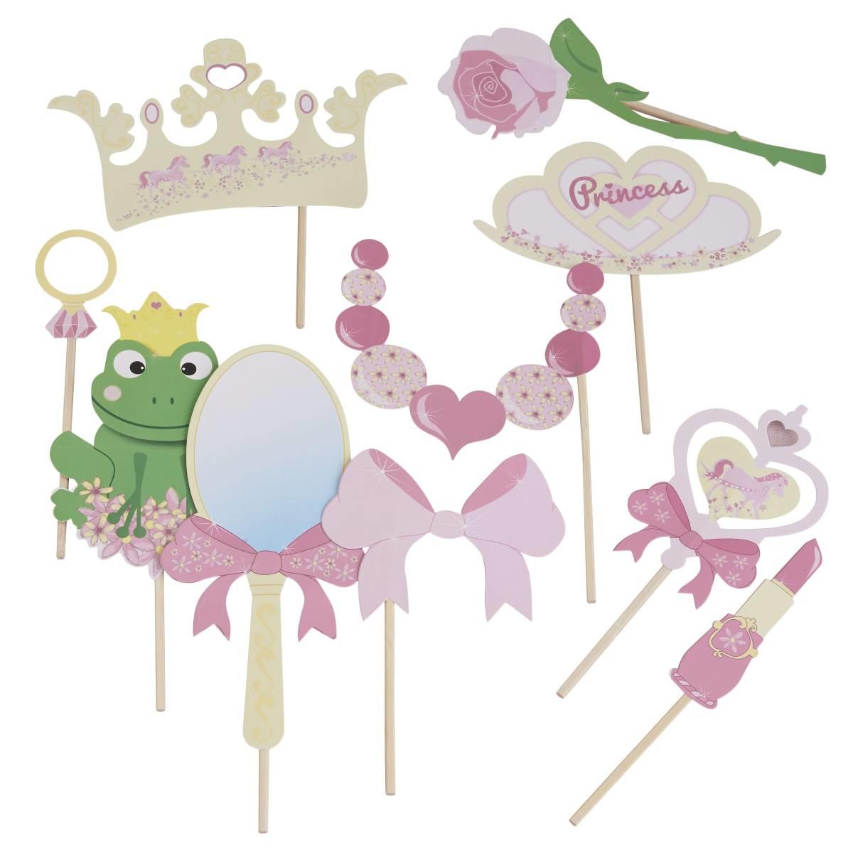 Princess Party Photo Booth Props by Ginger Ray PR-314 available here at Karnival Costumes online party shop
