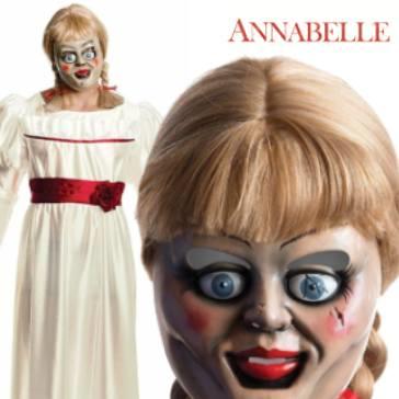 The Conjuring Annabelle Horror Movie Costumes and Accessories available here at Karnival Costumes online Halloween party shop