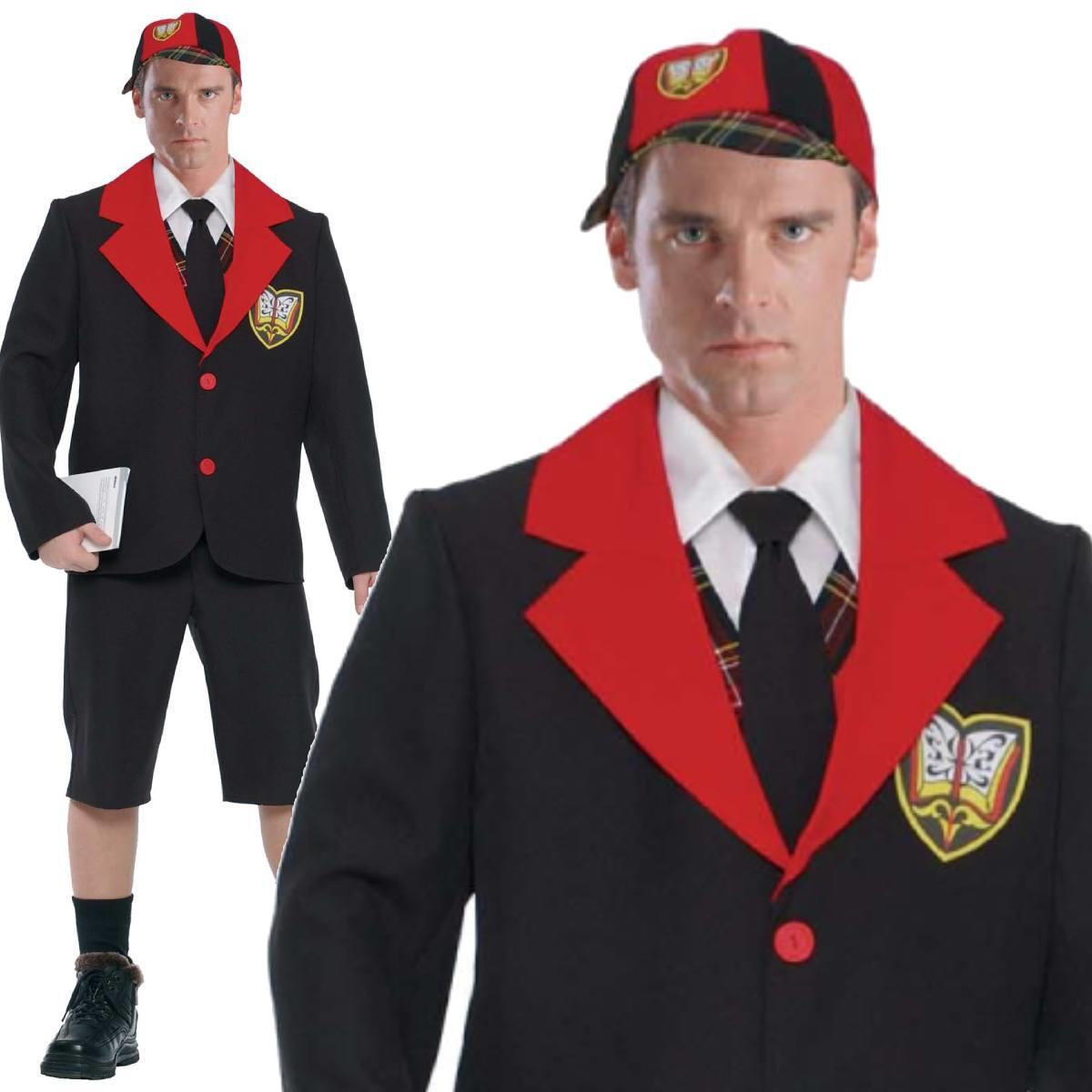 Back to School , Adult Schoolboy Costume - XS - XXL