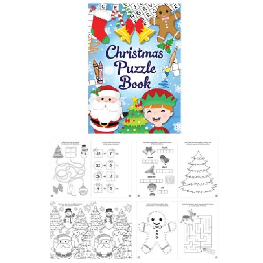 Mini Christmas Activity Book 16-pages by Henbrandt W35315 | Karnival ...