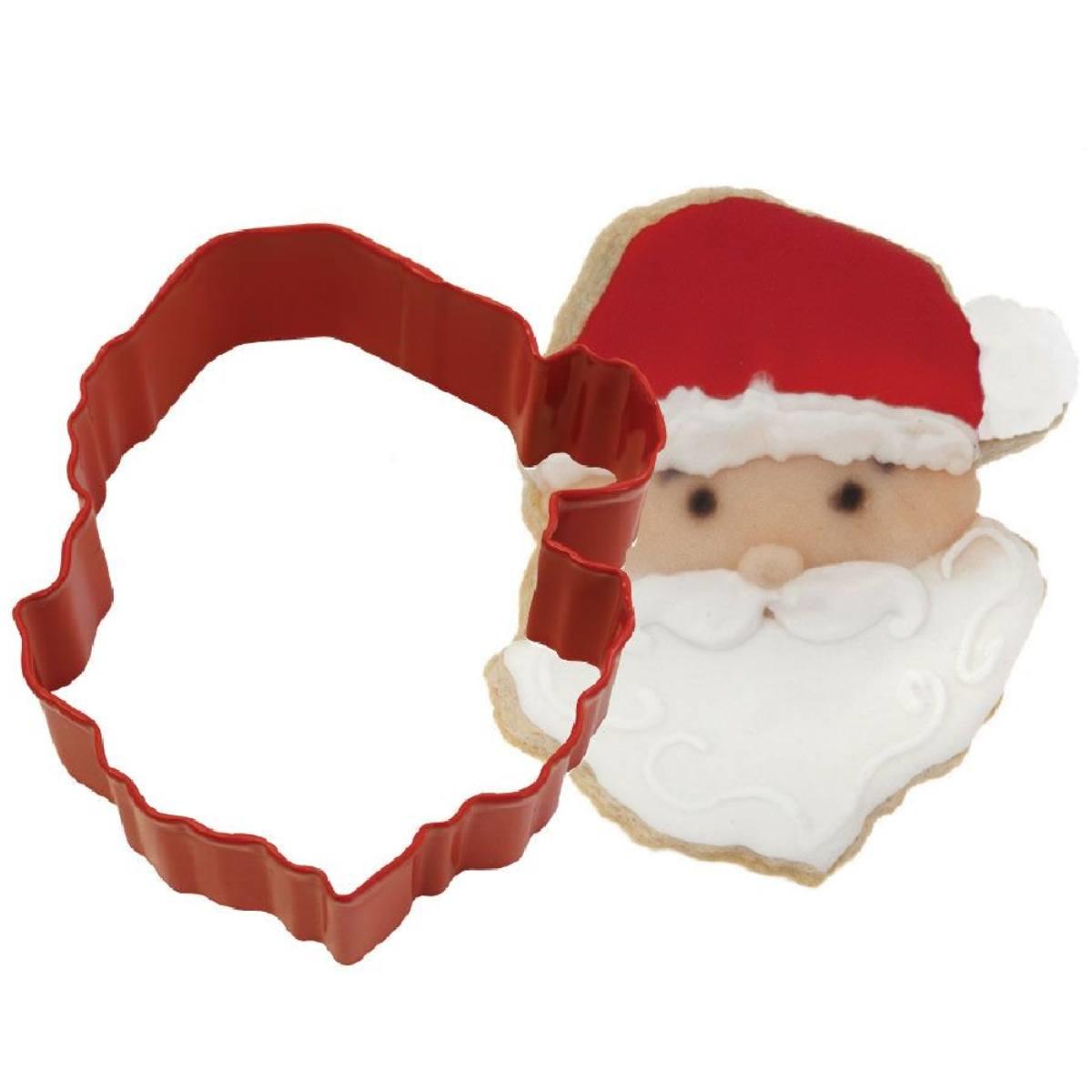 Father Christmas or Santa cookie cutter by Anniversary House K1114 available here at Karnival Costumes online party shop