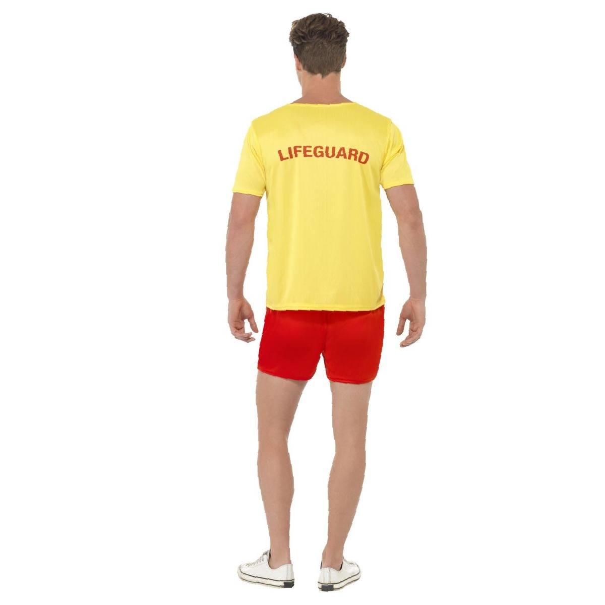 Men's Baywatch Costume Fully Licensed by Smiffys 32868 | Karnival Costumes