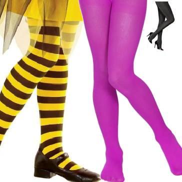 Girl's Tights, pantyhose and other hosiery in a range of styles and colours. Big selection available here at Karnival Costumes online party shop.