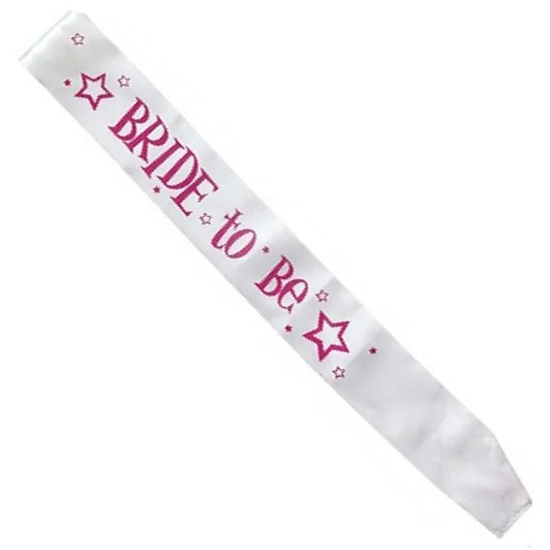 Hen Night Party Bride to Be Sash by Widmann 8855B available at Karnival Costumes online party shop