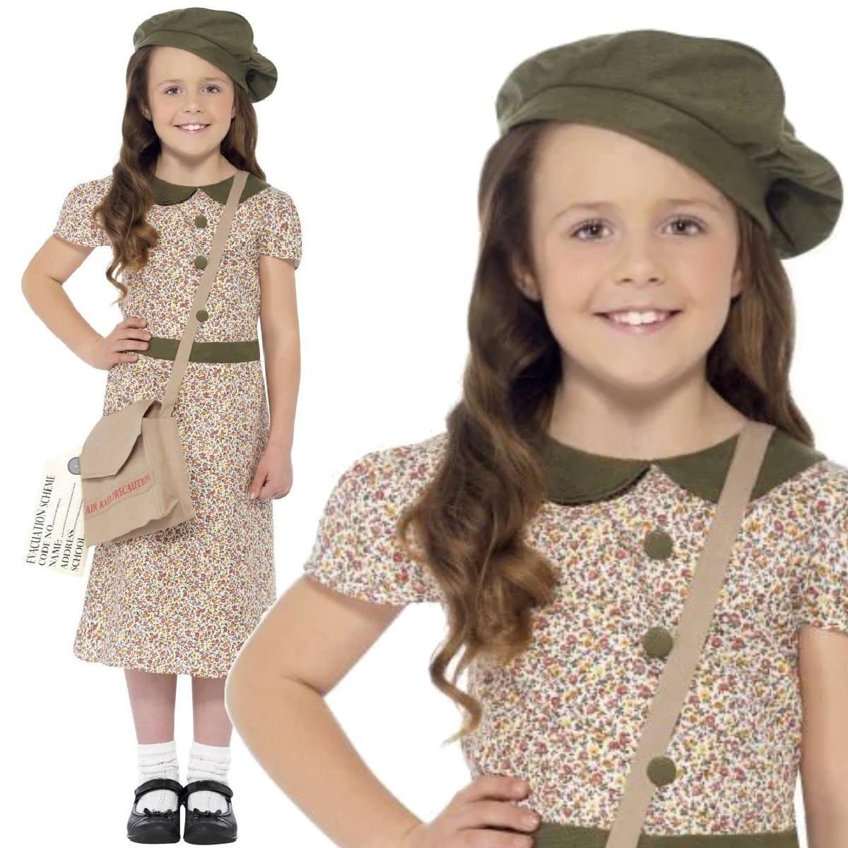 Evacuee costume girl hotsell