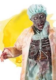 Zombie Doctor Costume by Fun-World available in the UK here at Karnival Costumes online party shop 3335