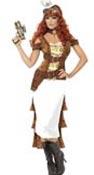 Steampunk Wild West Temptress Costume by Smiffy 28721 availabl ehere at Karnival Costumes online party shop