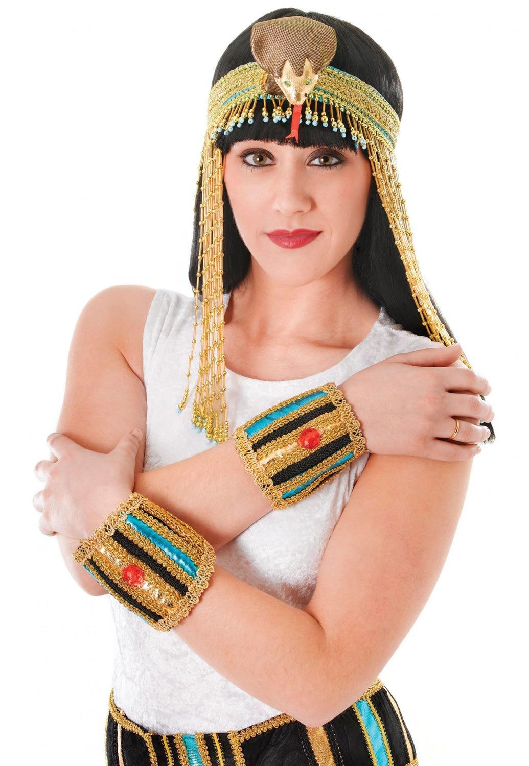 Egyptian Wristbands by Forum Novelties 58300 and B Novs BA1061 available here at Karnival Costumes online party shop