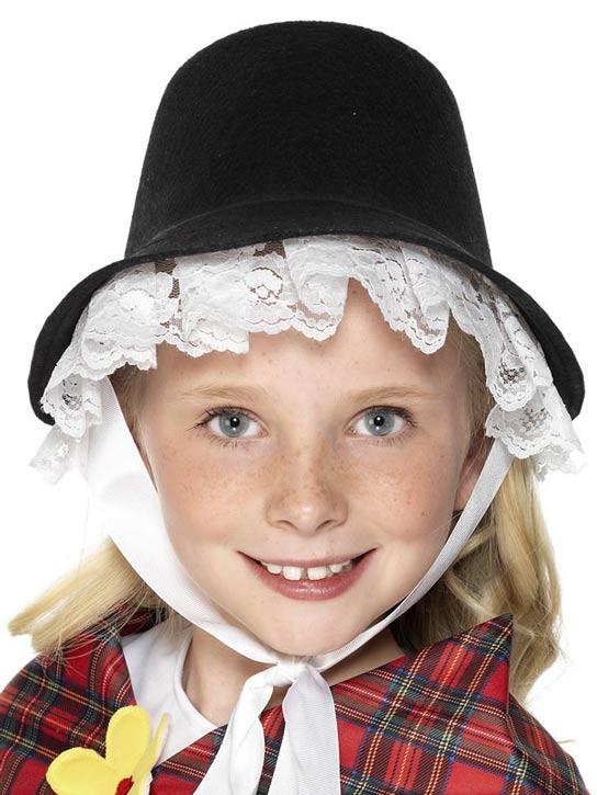 Traditional Welsh Cockleshell Hat - Children's