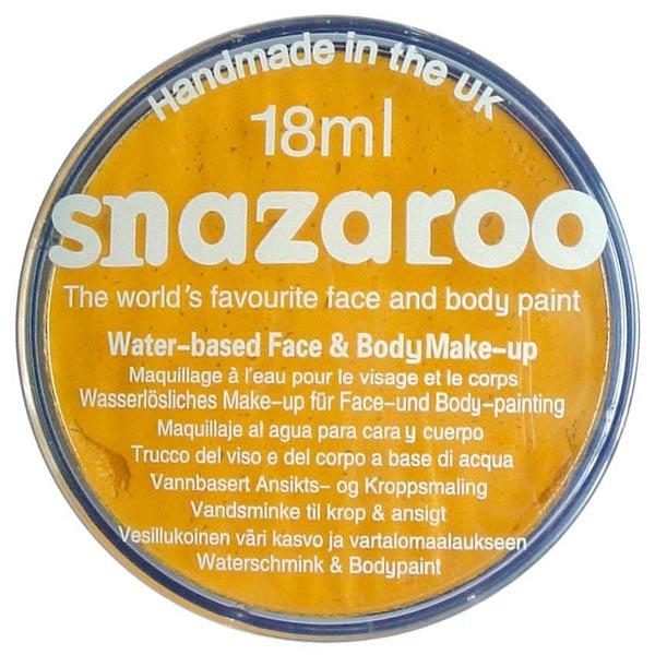 Snazaroo Face Paint 1118221 Sparkle Yellow face and body paint available here at Karnival Costumes online party shop