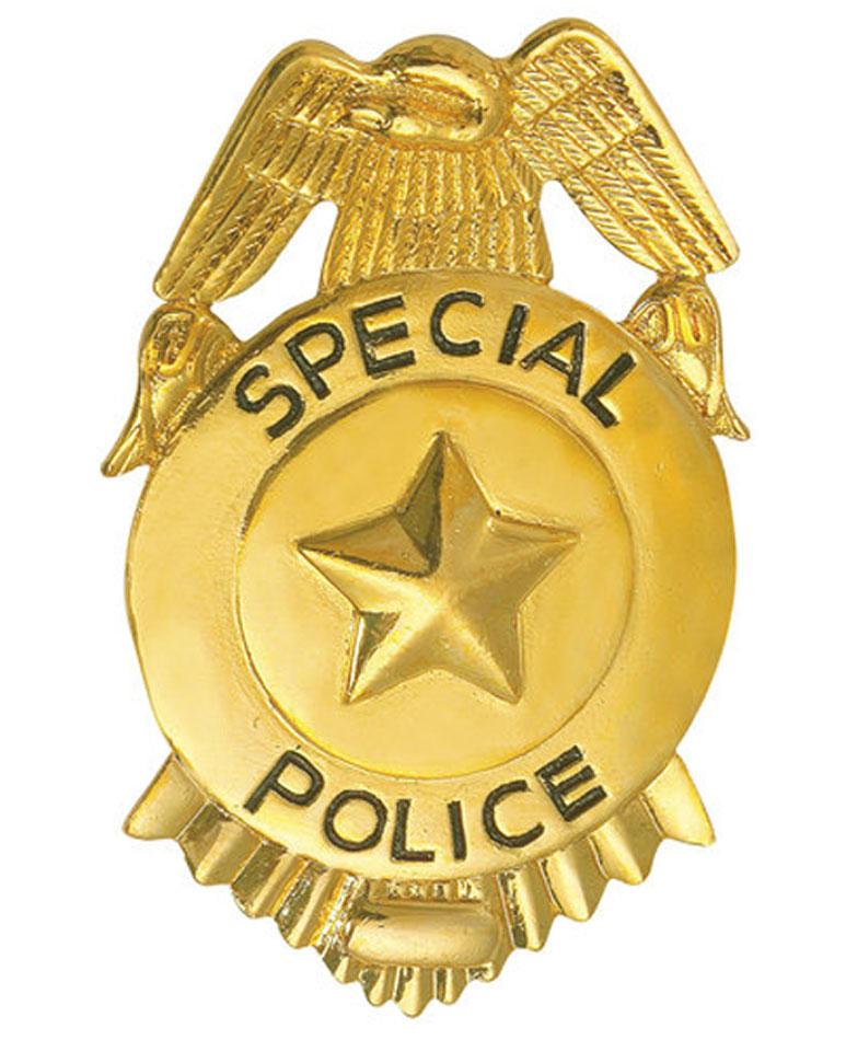 Police or FBI Badge by Widmann 3299E available here at Karnival Costumes online party shop