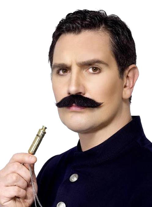 Old Fashioned Police Moustache