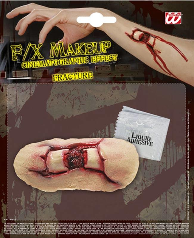 Bone Fracture Halloween Horror Make-up Effect by Widmann 41467E available here at Karnival Costumes online Halloween party shop