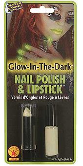 Glow in the Dark - Nail Polish and Lipstick
