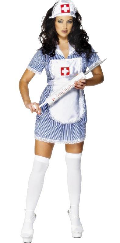 Naughty Hospital Matron Fancy Dress Costume