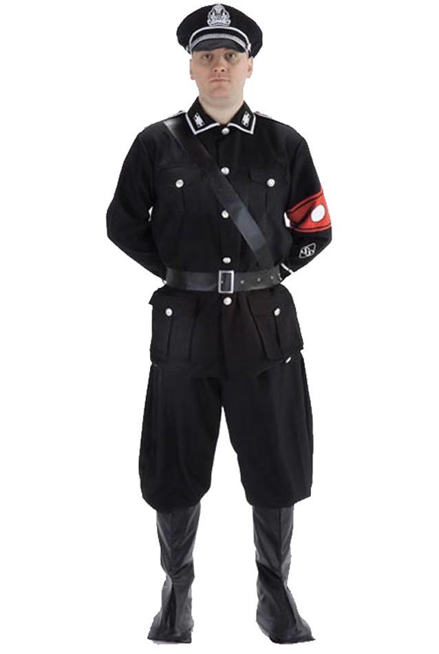 German Gestapo officer costume by Palmer Agencies 3134C in one size fits most available here at Karnival Costumes online party shop