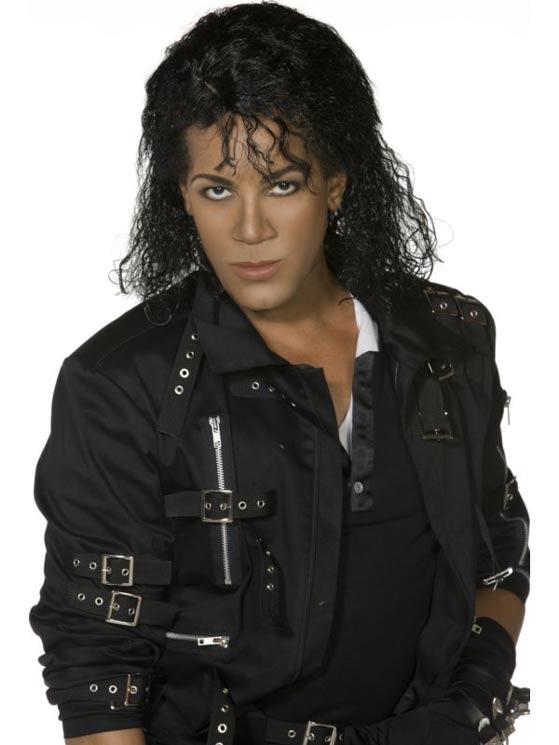 Michael Jackson Bad Wig