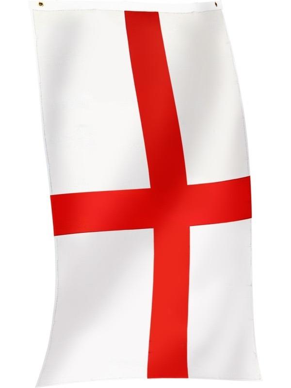 St George's Flag 5ft x 3ft by Amscan 996079 available here at Karnival Costumes online party shop