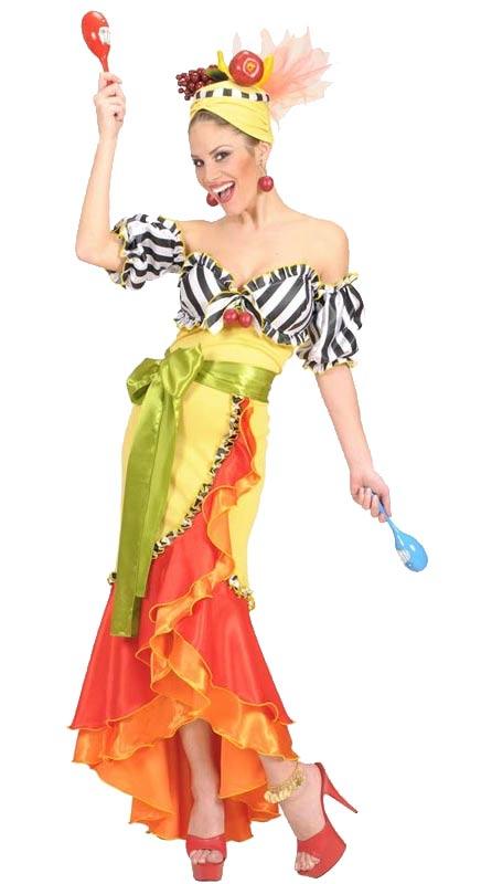 Lady's Rio Miranda Carnival Costume by Widmann 7229 available here at Karnival Costumes online party shop