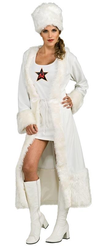 Lady's White Russian fancy dress costume by Rubies 889498 available here at Karnival Costumes online party shop