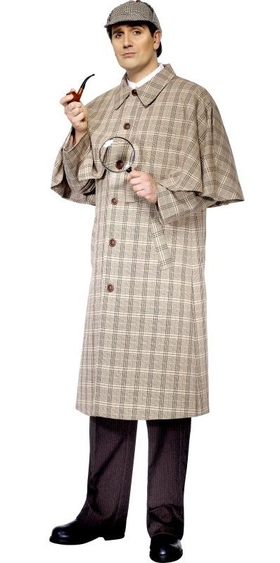 Sherlock Holmes Gent's Fancy Dress Costume