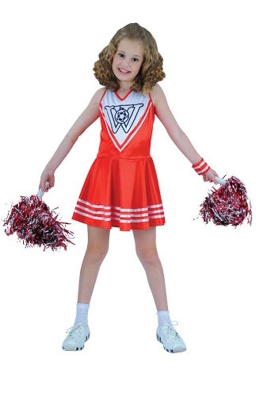 Cheerleader Fancy Dress Costume