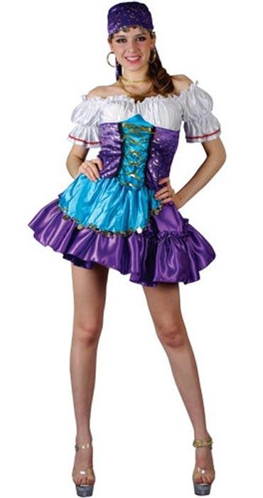 Gypsy Fortune Teller Fancy Dress Costume by Fun Shack SF 0066 available here at Karnival Costumes online party shop