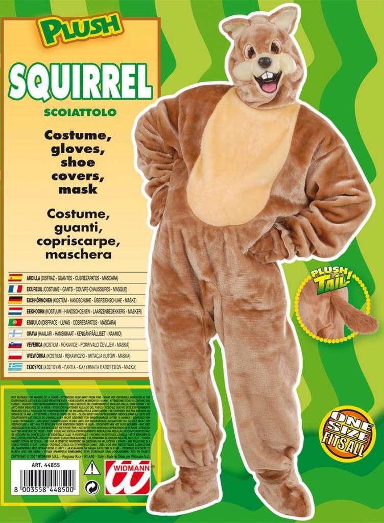 Squirral Fancy Dress Costume