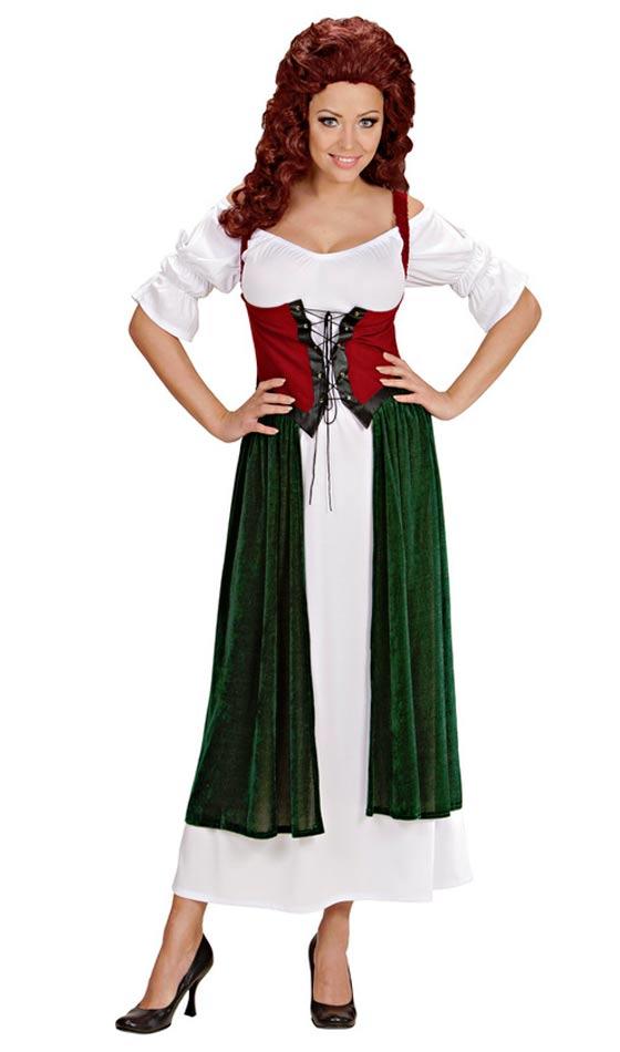 Lucrezia the Tavern Wench Costume by Widmann 4442 available here at Karnival Costumes online party shop