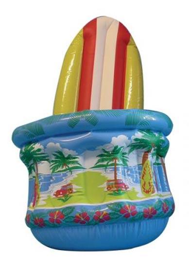 Inflatable Surfboard Cooler -  Table Top Version