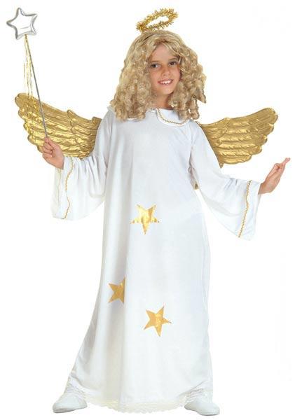 Star Angel Children's Christmas Fancy Dress Costume by Widmann 3818 available from a large collection here at Karnival Costumes online Christmas party shop