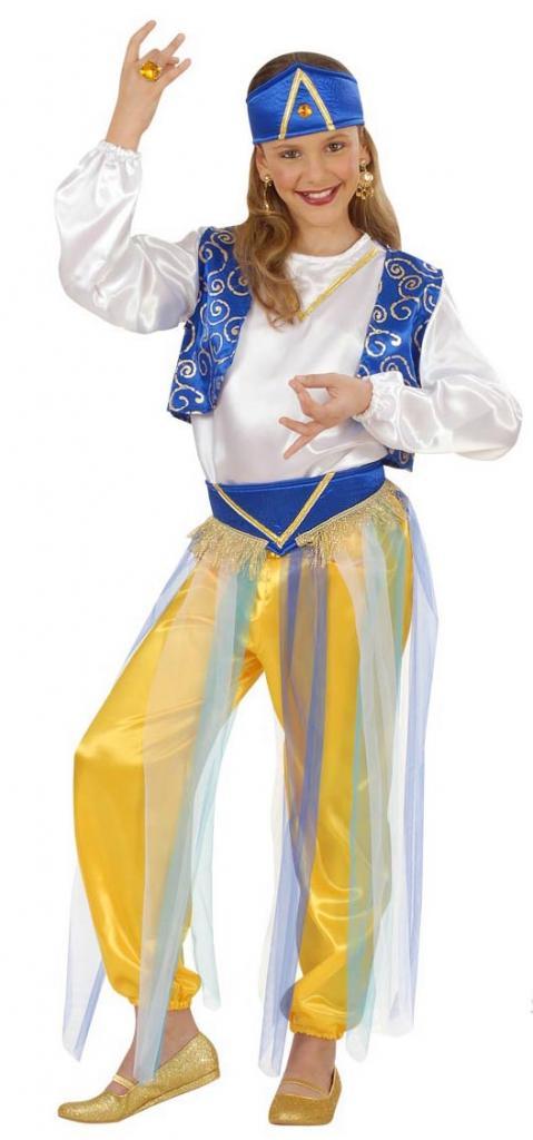 Arabian Princess fancy dress costume for girls by Widmann 5540N available here at Karnival Costumes online party shop