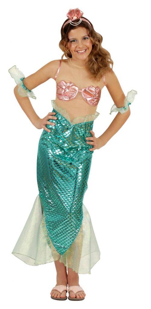 Mermaid Girl's Fancy Dress Costume