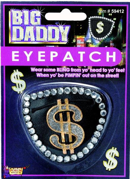 Big Daddy Eye Patch by Bristol Novelties MD139 available here at Karnival Costumes online party shop