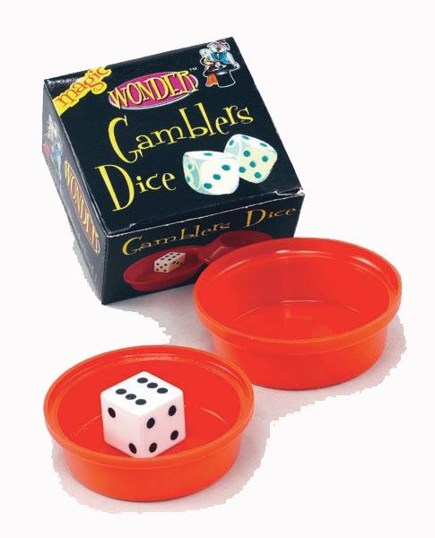 Gambler or Magician's Exploding Dice MC111 from a selection of affordable magic tricks available here at Karnival Costumes online magic party shop