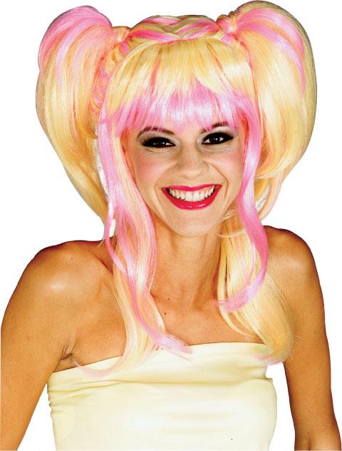 Pink Hearts Clubbin' Wig