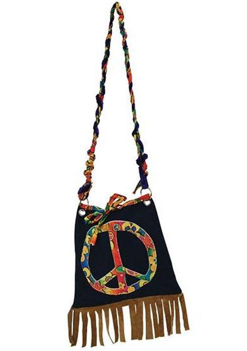 Bag Boutique Hippie Handbag by Forum Novelties BA073 available here at Karnival Costumes online party shop
