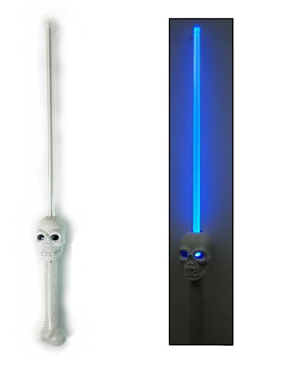 Colour Changing Skull Sword with Sound - 21" long