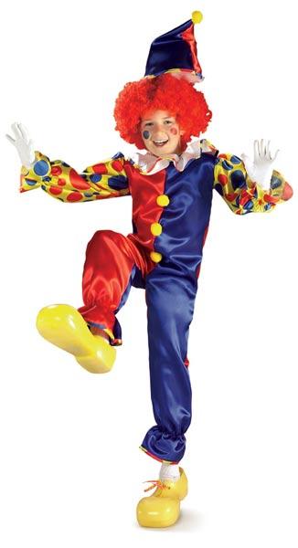 Bubbles the Clown Costume - Childrens Fancy Dress