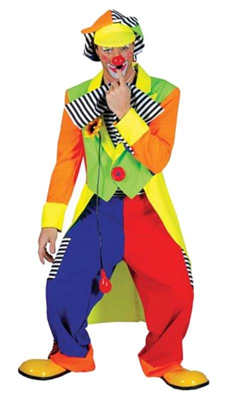 Funny Clown Costume - Adult Circus Costumes and Fancy Dress