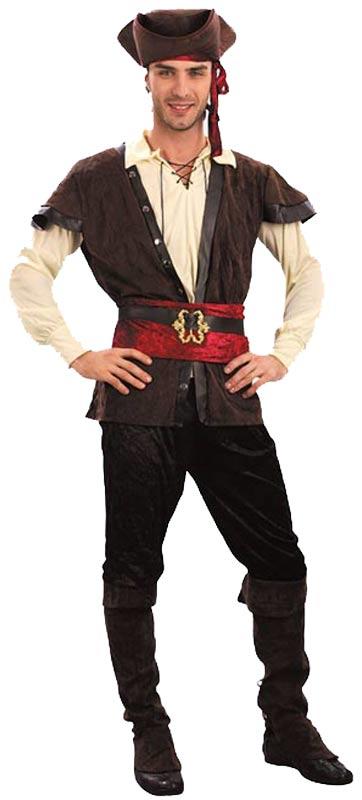Pirate Buccaneer Adult Fancy Dress Costume 5130