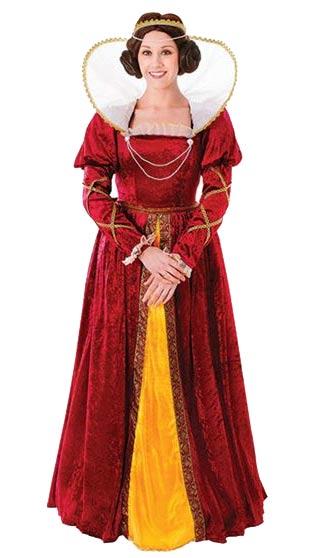 Elizabethan Costume - Queen Elizabeth Fancy Dress