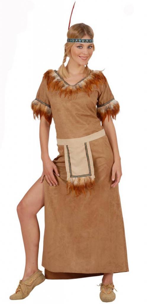 Mohawk Indian Girl fancy dress costume by Widmann 5795  available here at Karnival Costumes online party shop