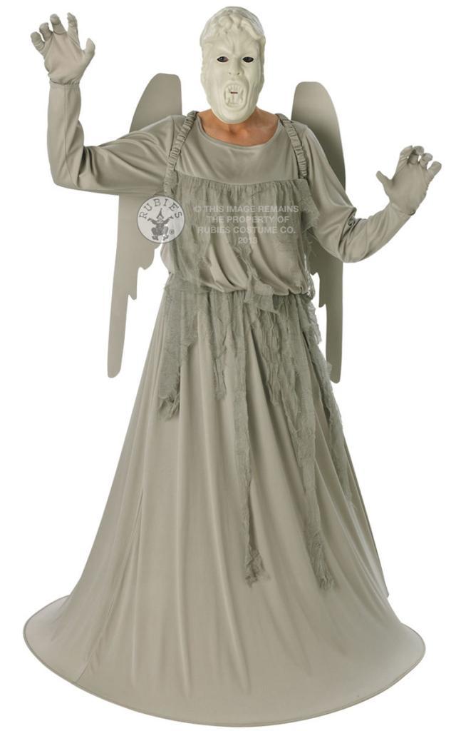 Dr Who Weeping Angel Adult Fancy Dress Costume from Karnival Costumes