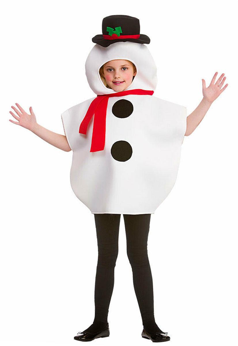 Children's Snowman fancy dress costume by Wicked XMC-4586 available here at Karnival Costumes online Christmas party shop
